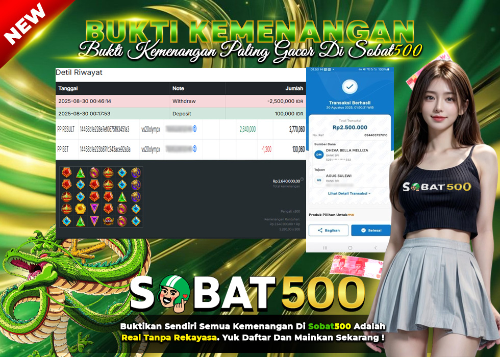 BUKTI JACKPOT SLOT GATES OF OLYMPUS 1000 TERPERCAYA DI INDONESIA TGL 30-08-2025