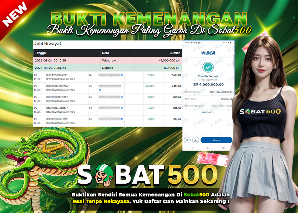 BUKTI JACKPOT SLOT MAHJONG WAYS TERPERCAYA DI INDONESIA TGL 24-08-2025