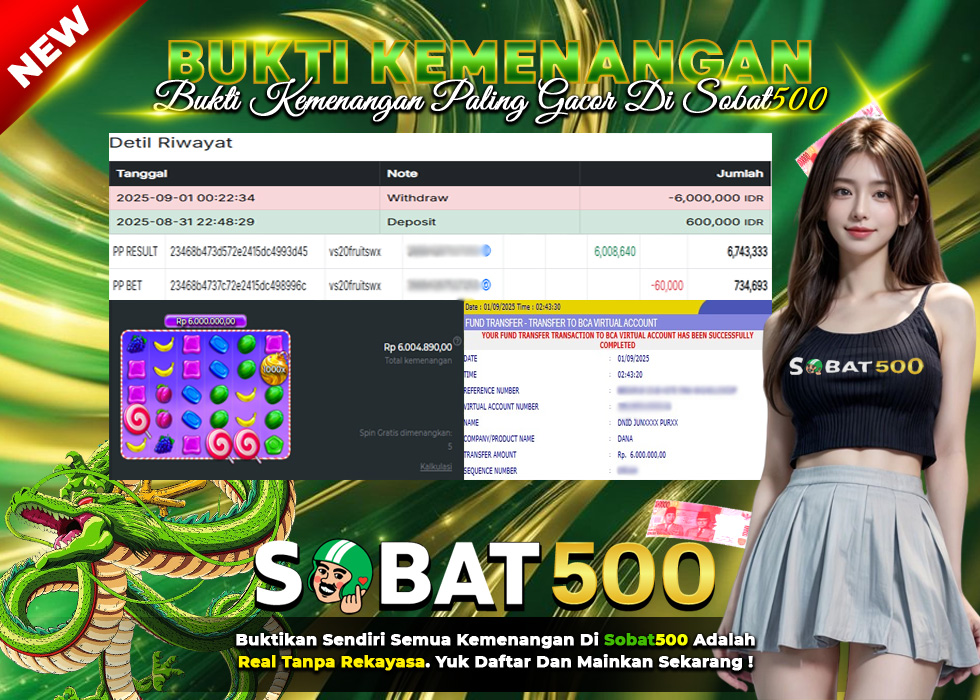 BUKTI JACKPOT SLOT SWEET BONANZA 1000 TERPERCAYA DI INDONESIA TGL 01-09-2025