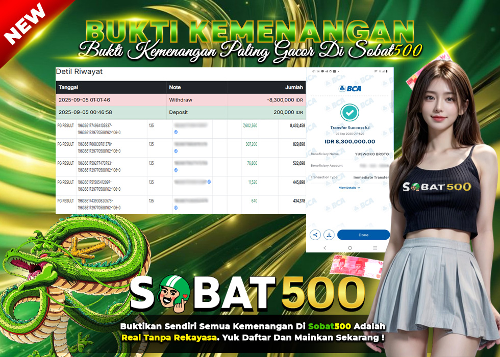 BUKTI JACKPOT SLOT WILD BOUNTY SHOWDOWN TERPERCAYA DI INDONESIA TGL 05-09-2025